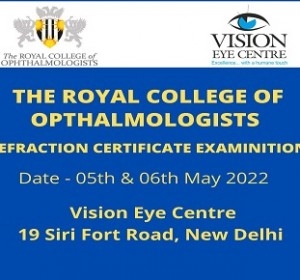 First-ever Refraction Certificate examination held in India. Vision Eye Centre